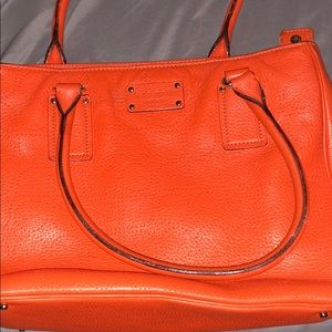 Orange Kate Spade Purse